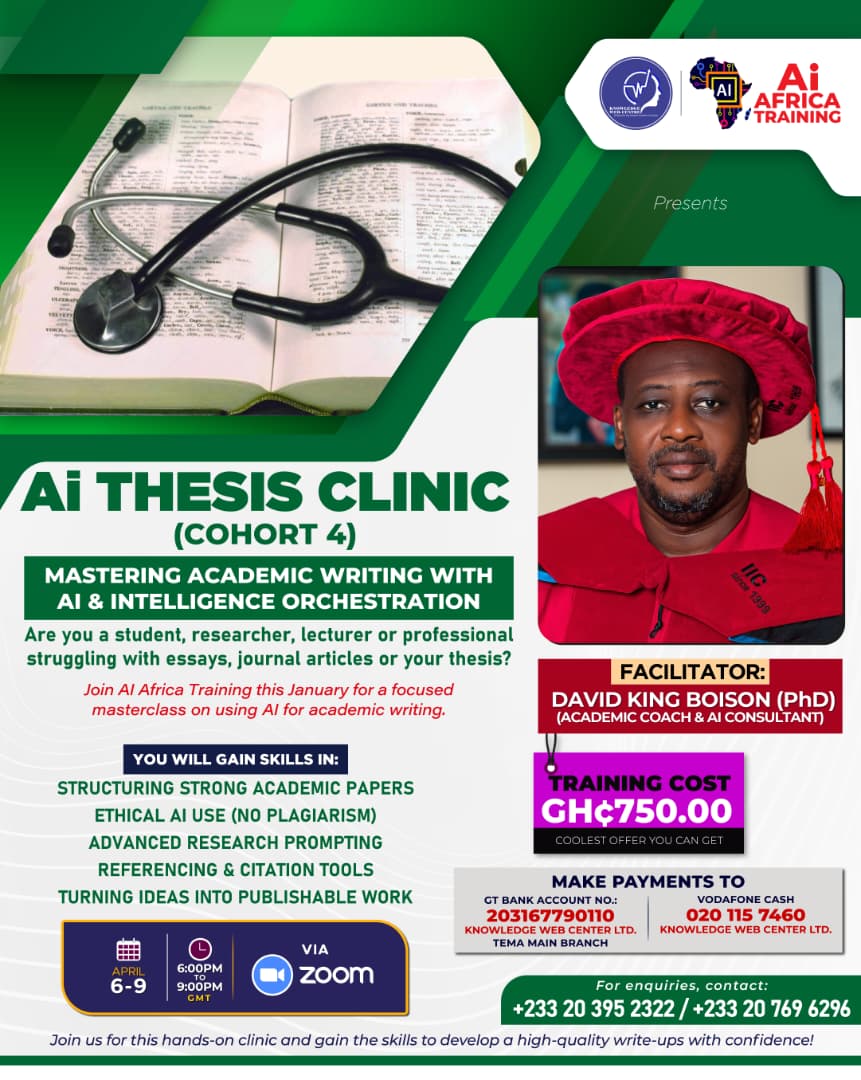 Ai Thesis Clinic Training - Cohort 4