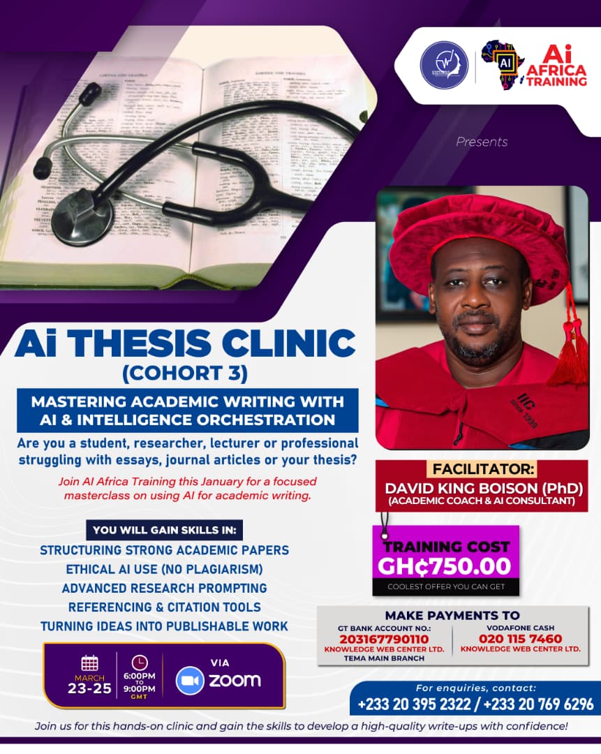 Ai Thesis Clinic Training - Cohort 3